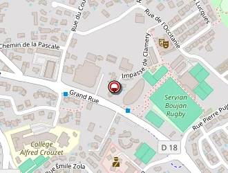 Carte de Cathy Sans Pli à Servian