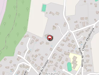 Carte de Chicana Vacances à Ustaritz