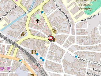 Carte de Boulodrome Lamartine à Saint-raphaël