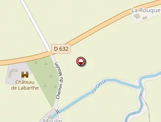 Carte de Pricens à Sabaillan