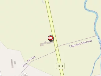 Carte de Capdeville à Laguian-mazous