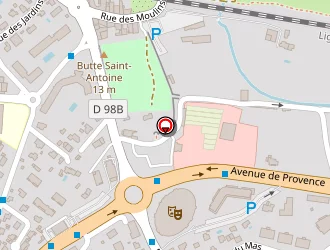 Carte de Kasting à Fréjus