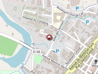 Carte de Le Relais Espace Services à Vidauban