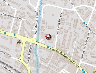 Carte de Ecole Maternelle Léon Isnard à Saint-raphaël