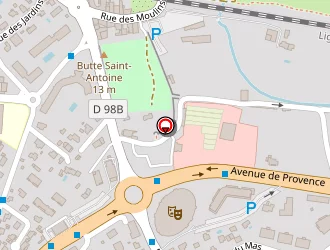 Carte de Atrium Augusta à Fréjus