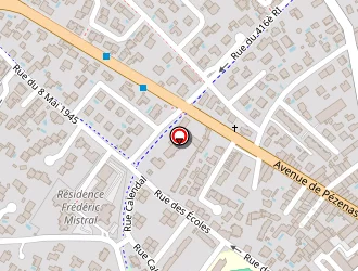 Carte de Collect'art à Mèze