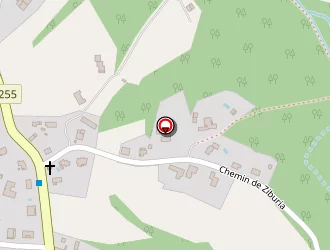 Carte de Hotellerie Laminak à Arbonne