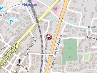 Carte de Les Arcades 2 à Vidauban