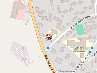 Carte de Complexe Jean Vilain à Fréjus