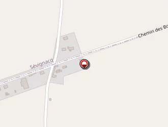 Carte de Bergeret à Escoubès