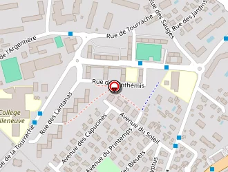 Carte de Pension Le Chat Perché à Fréjus