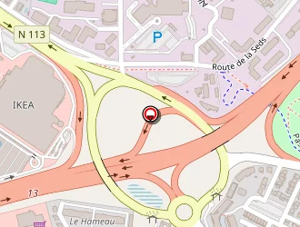 Carte de Centre Equestre Des Collets Rouges à Vitrolles