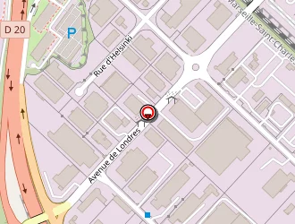 Carte de La Tour à Vitrolles