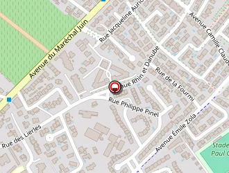 Carte de Collège Simone De Beauvoir à Frontignan