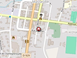 Carte de Mairie à Masseube