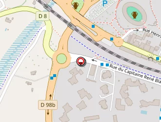 Carte de Athena Beauté à Fréjus