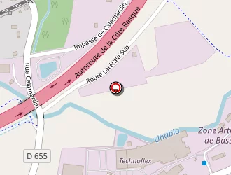 Carte de Viral Surf à Bidart