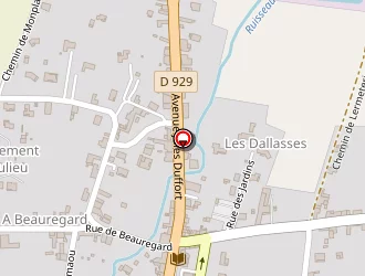 Carte de Lacarce Guy à Masseube