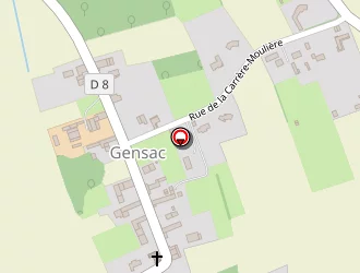 Carte de Ecole Publique à Gensac