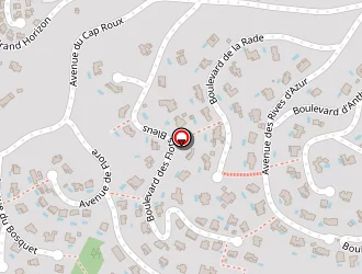 Carte de Agence Design Et Web à Agay