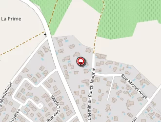 Carte de Prunonosa Eric à Servian