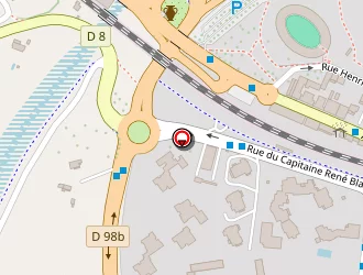 Carte de Pressur à Fréjus