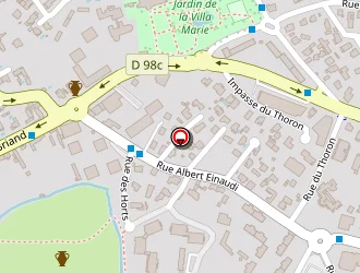 Carte de Alizé Froid à Fréjus