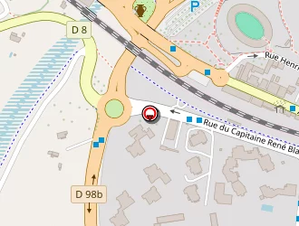 Carte de Quick à Fréjus