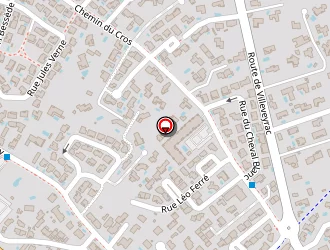 Carte de Fontaine Magali à Mèze