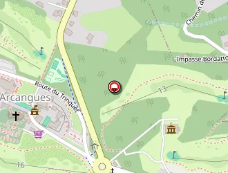 Carte de Honoré Hugues à Arcangues