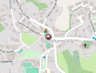 Carte de Lauak Bat à Villefranque