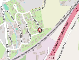 Carte de Algoa à Bidart