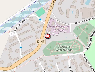 Carte de Pfg - Services Funéraires à Fréjus