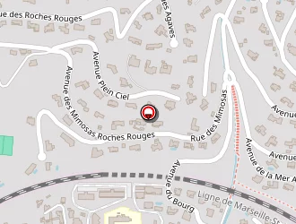 Carte de Bellier Jacqueline à Agay