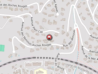 Carte de Société Générale à Agay