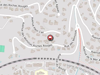 Carte de La Poste à Agay