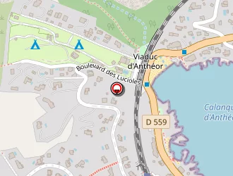 Carte de Asa Anthéor à Saint-raphaël