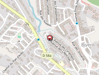 Carte de Manuele Damien à Gardanne