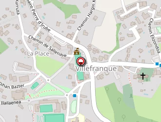 Carte de Eskularia à Villefranque