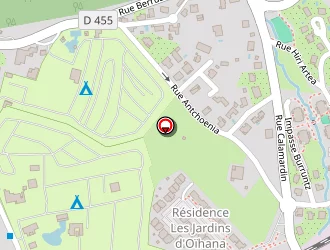 Carte de Jardin De Charme à Bidart