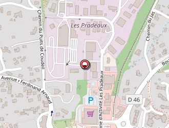 Carte de Solemy à Gréasque