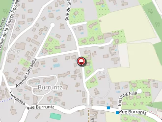 Carte de S.o.s Tif à Bidart