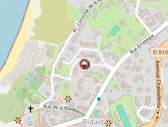 Carte de Etxed Bathuna à Bidart