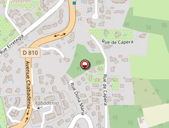 Carte de Medikapel à Bidart