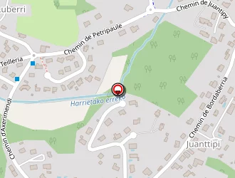 Carte de Nicolas Alexandre à Bassussarry