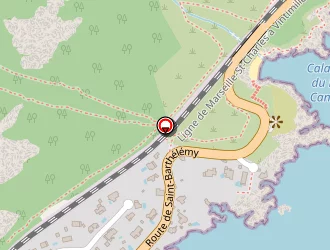 Carte de Soto- Chavarain à Agay