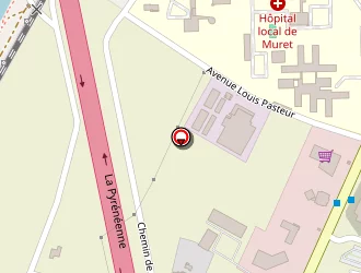 Carte de Aldi Marche Toulouse à Muret