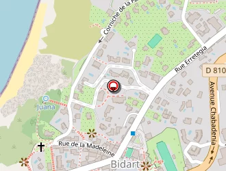 Carte de Expl Elissaldia (soc) à Bidart