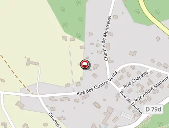 Carte de Hôtellerie Du Lac à Revel