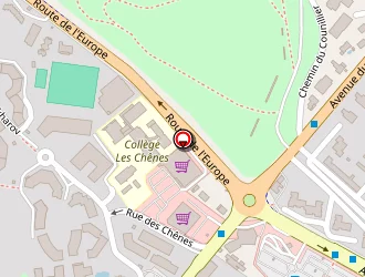 Carte de Justine Pluvinage à Fréjus